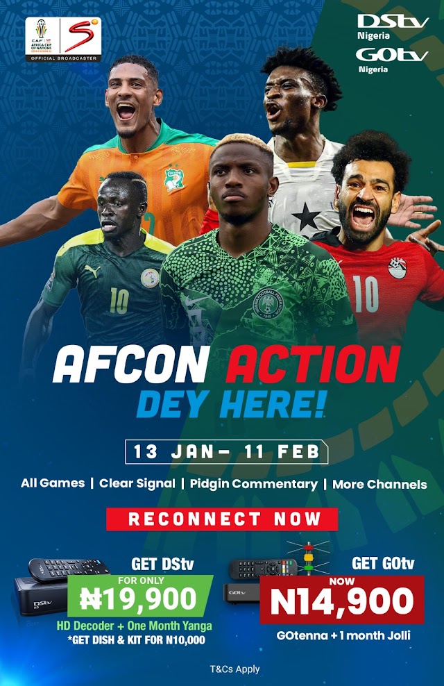 It’s Your AFCON Moment as SuperSport brings you all the action from the latest AFCON in full HD quality!