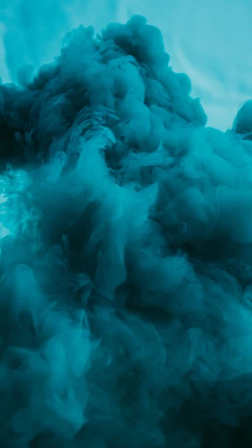 HD Wallpaper Abstract, Smoke, Blue Cloud