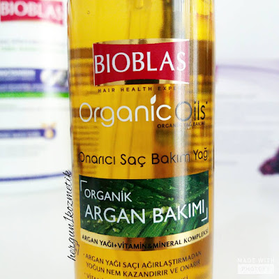 Bioblas Onarıcı Saç Bakım Yağı (Organik Argan Bakımı)