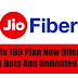 JioFiber Rs 199 Plan Now Offers 1024GB Data And Unlimited Calling