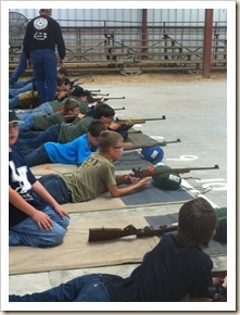 rifle comp with boys