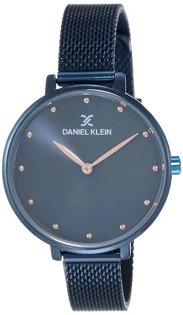 Daniel Klein Analog Blue Dial Women's Watch