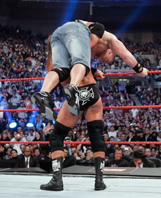 wwe raw john cena. John Cena wearing AVIREX in