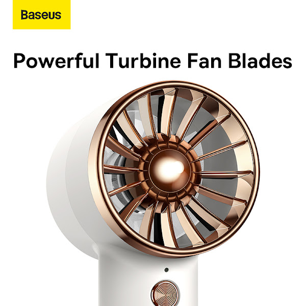 Quạt Cầm Tay sử dụng pin Mini Baseus Flyer Turbine Handheld Fan（4000mAh）- kèm dây IP