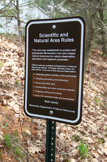 Scientific and Natural Area Rules