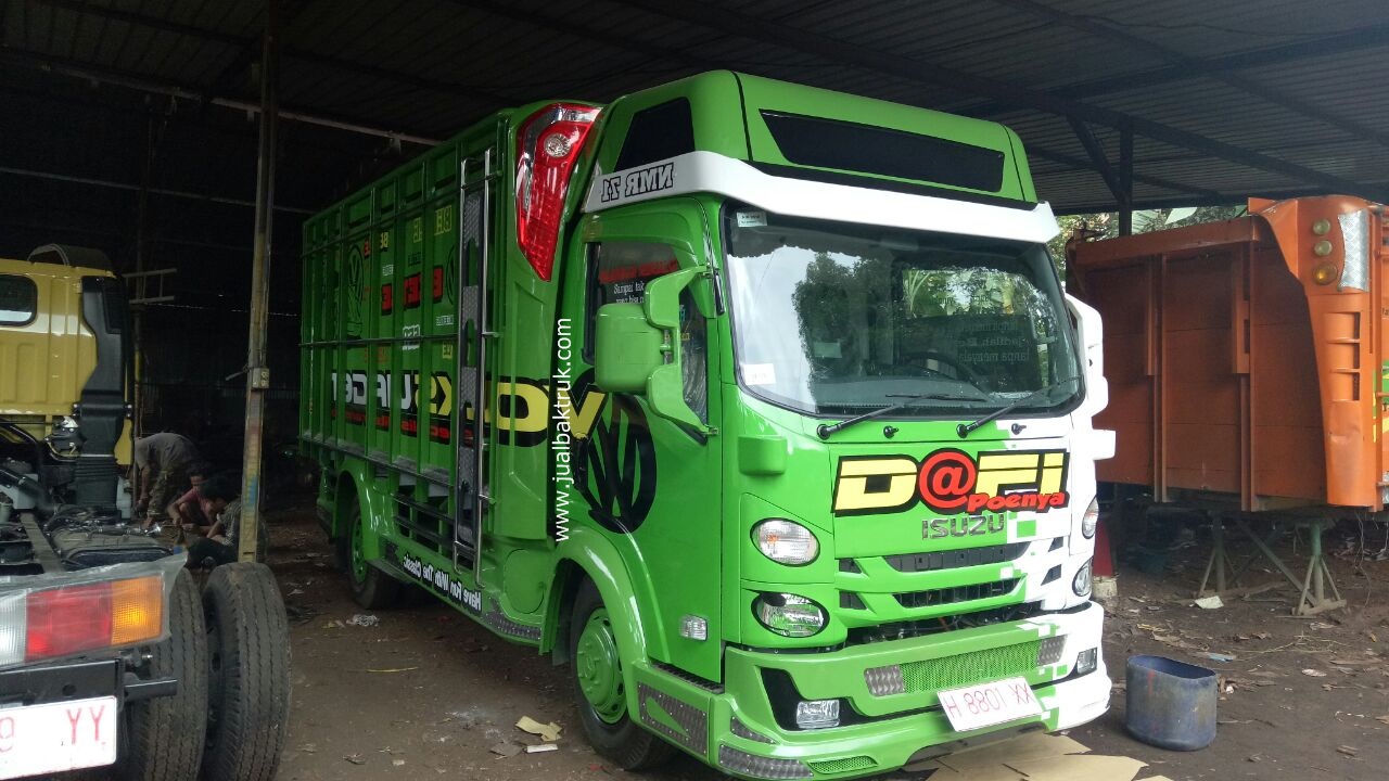 Modifikasi Bak  Truk  dan Variasi Untuk Isuzu ELF 125 PS 