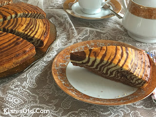 Zebra Kek Tarifi, Kek tarifleri, Kolay, Pratik, Nefis, Kişniş, Çay, Tatlı