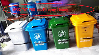 thùng đựng rác y tế 60 lít đạp chân