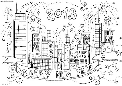 2013 coloring page