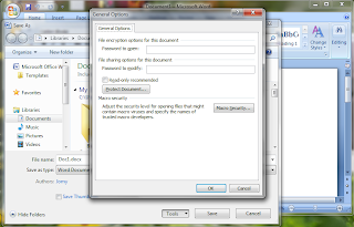 Password Protect Microsoft Word 2007 Files