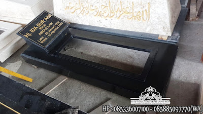 Model Kuburan Batu Granit, Makam Marmer Hitam