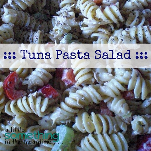 Tuna Pasta Salad Square