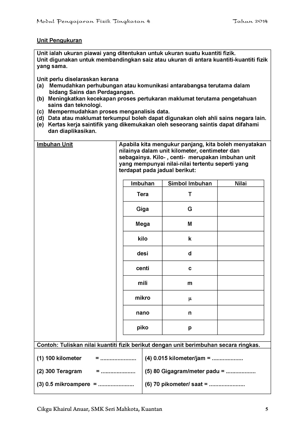 Bab 1 - Pengenalan Kepada Fizik  Fizik Moden