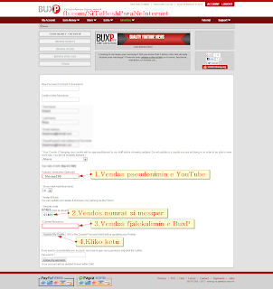 BuxP - Vendos pseudonimin(username) e YouTube