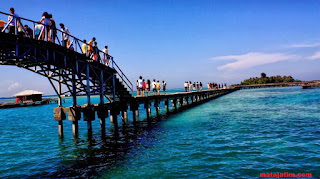 jembatan cinta penghubung pulau tidung