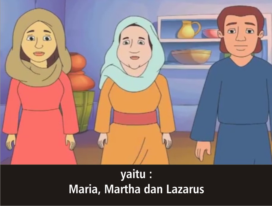 Komik Alkitab Anak: Tuhan Yesus Membangkitkan Lazarus