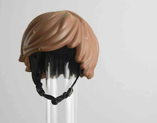 Lego Hair Motorcycle Helmet