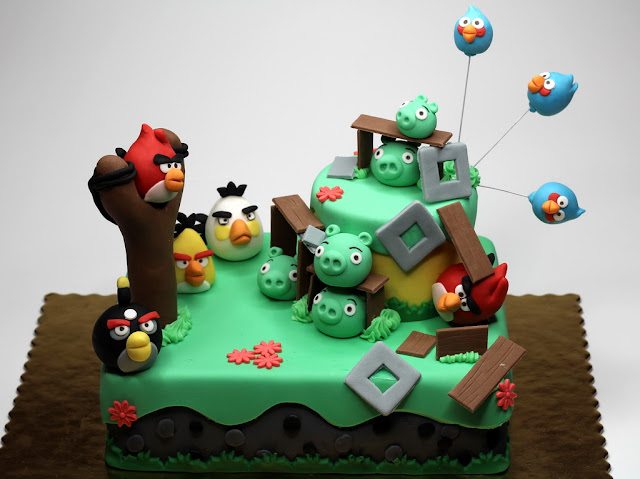 Angry Birds Cake London