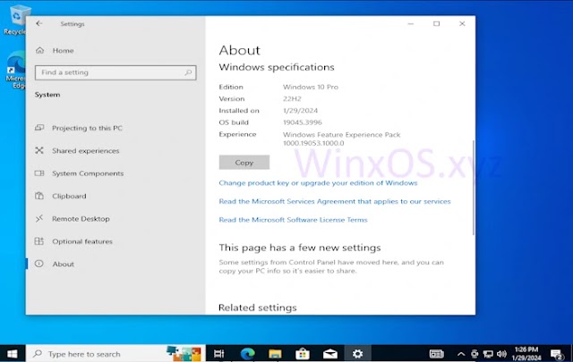 Windows 10 Pro 22H2(x64) Multi Language Pre-Activated ISO