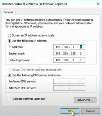 Cara Konfigurasi TCP/IP untuk Sharing Folder dan Printer di Komputer