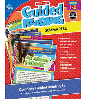 http://www.carsondellosa.com/products/104932--Guided-Reading-Summarize-Resource-Book-104932#/?book%20media%20type=f389e45b92884d48844baaf09d49e3c5