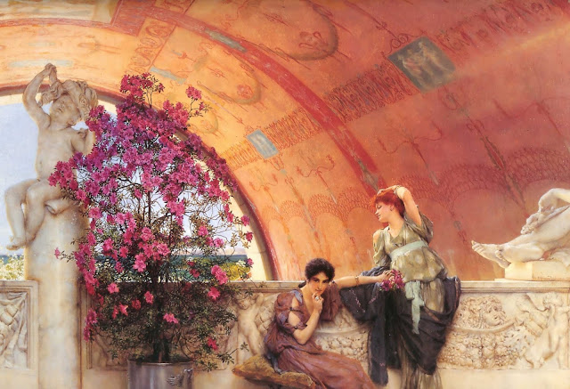 spring,Lawrence Alma Tadema,5 stars