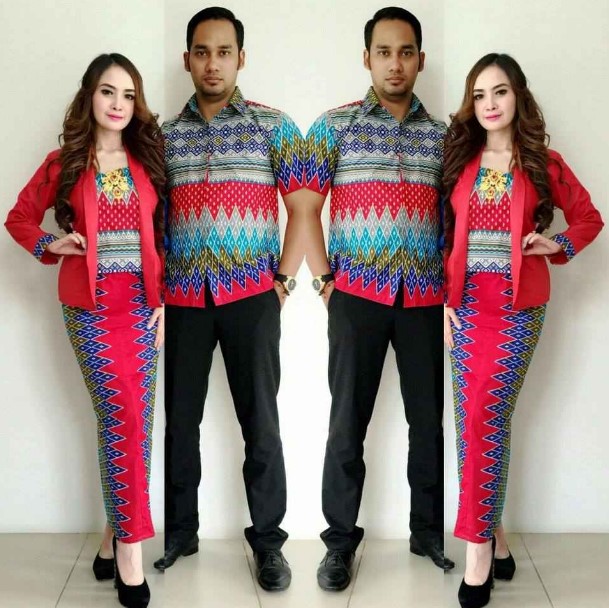 30 Model  Baju  Kebaya Batik Couple  Modern Terbaru 2020