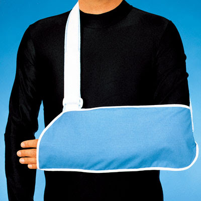 broken arm sling. Sling-A-Ding-Ding