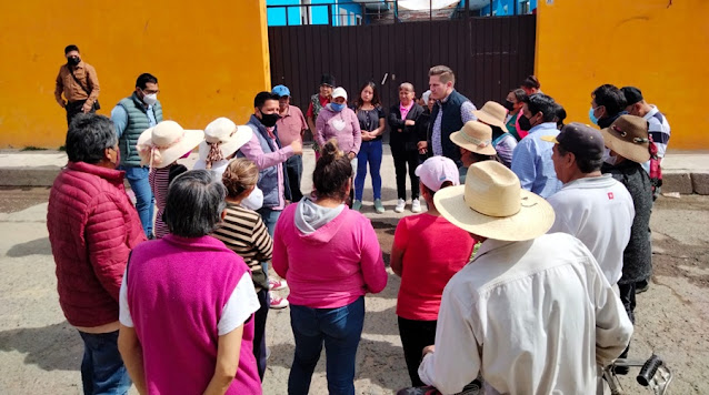 Antorchistas esperan que el Gobierno de Cholula cumpla acuerdos para la realización de obras