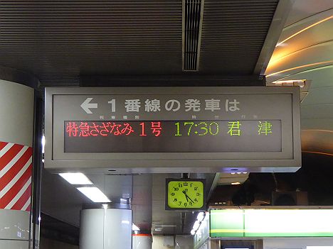 特急さざなみ　君津行き E257系