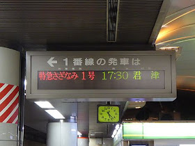 特急さざなみ　君津行き E257系