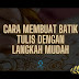 Cara Singkat Membuat Batik Tulis dari Awal hingga Akhir