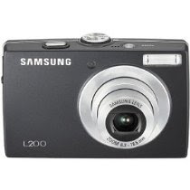 Samsung L200 10MP Digital Camera with 3x Optical Zoom (Black)