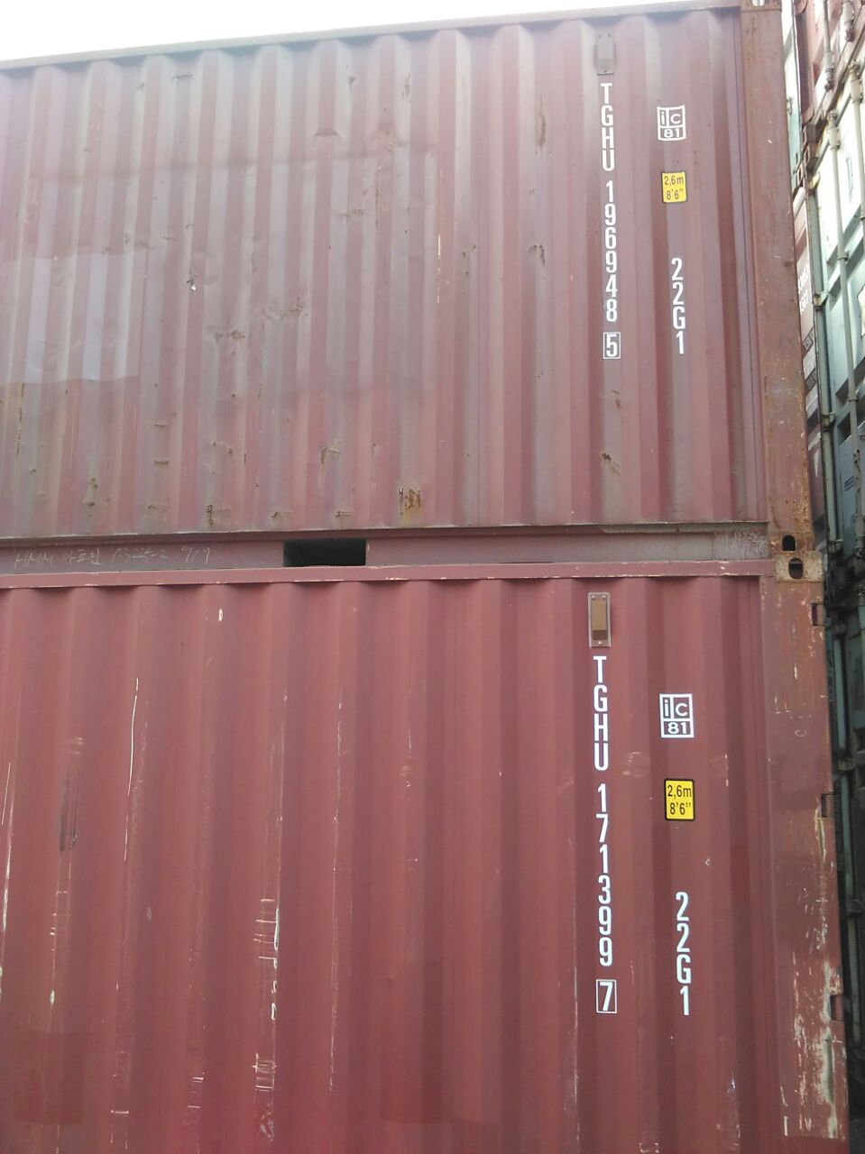 Container 20ft - Rp 9jt - Container Office & Standard 