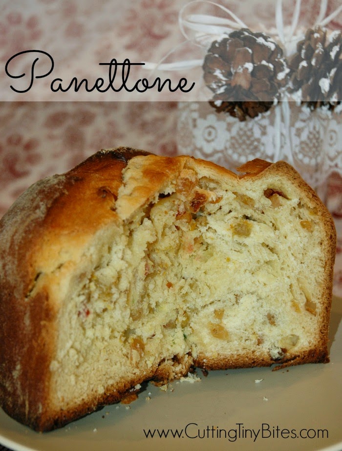 Teaching Kids About an Italian Christmas by baking a panettone together.