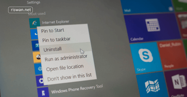 Cara Uninstall Aplikasi dan Software di Windows 10 Terbaru