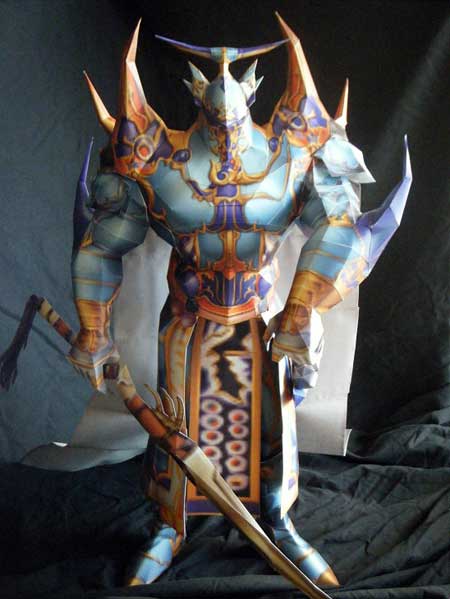 Dissidia Final Fantasy Exdeath Papercraft