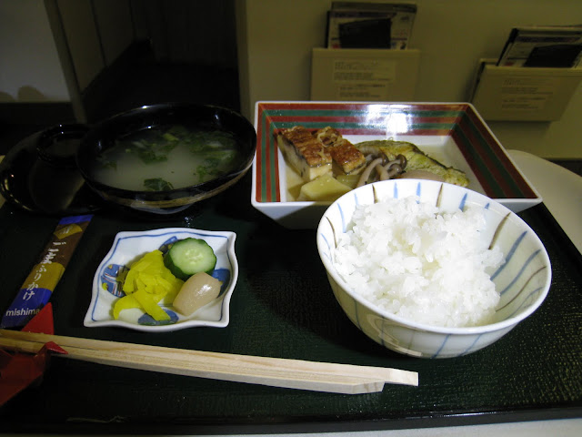 Japanese meal main dish on JL062