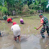 Dampingi Petani, Koramil Maron Dukung Gerakan Antisipasi Darurat Pangan Nasional