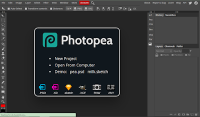 Photopea An Online Free Photoshop Website