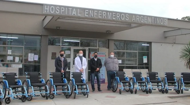 Importante donación para el Hospital Enfermeros Argentinos en Alvear