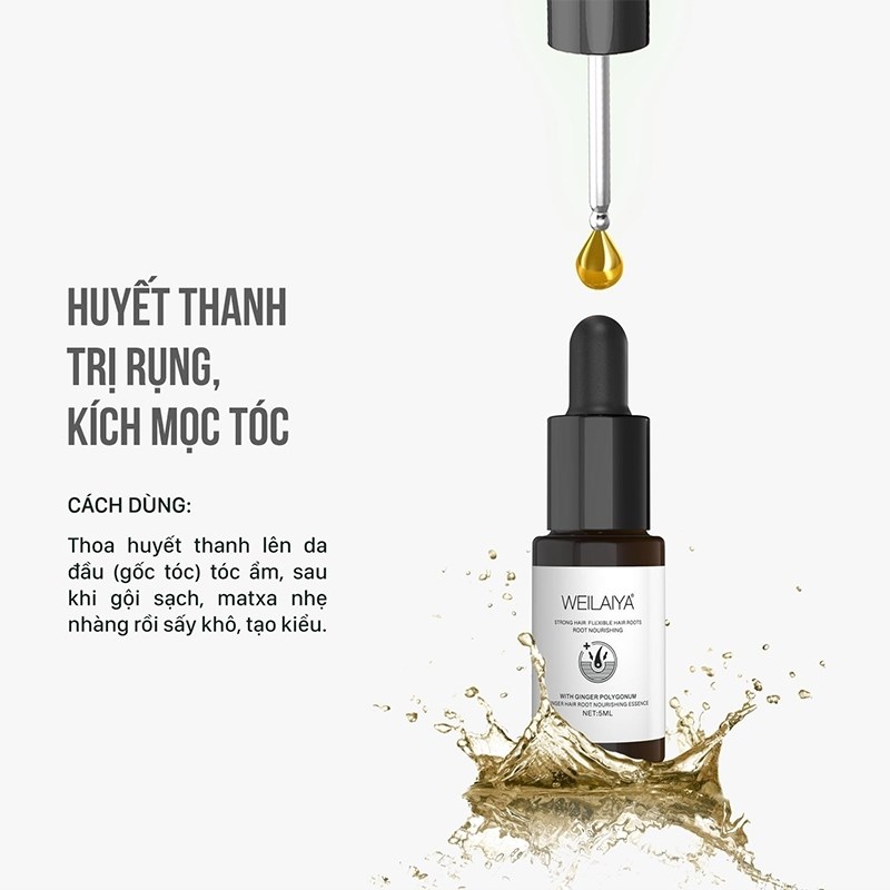 Weilaiya Serum kích thích mọc tóc 5ml x 8