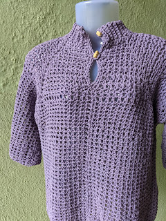 Mesh Stitch Jacket - free crochet pattern info from Sweet Nothings Crochet