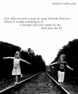 cute friendship quote card