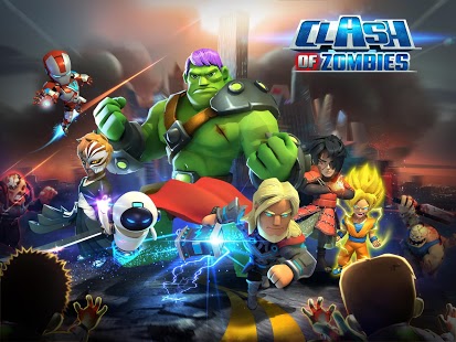 X-War: Clash of Zombies 5.1 Apk