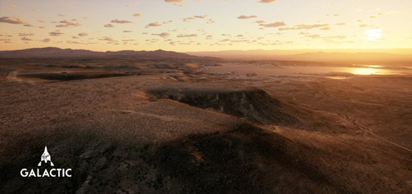 This mesa in New Mexico will be the site of Virgin Galactic's new astronaut campus and training facility.