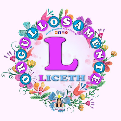 Nombre Liceth - Carteles para mujeres - Día de la mujer