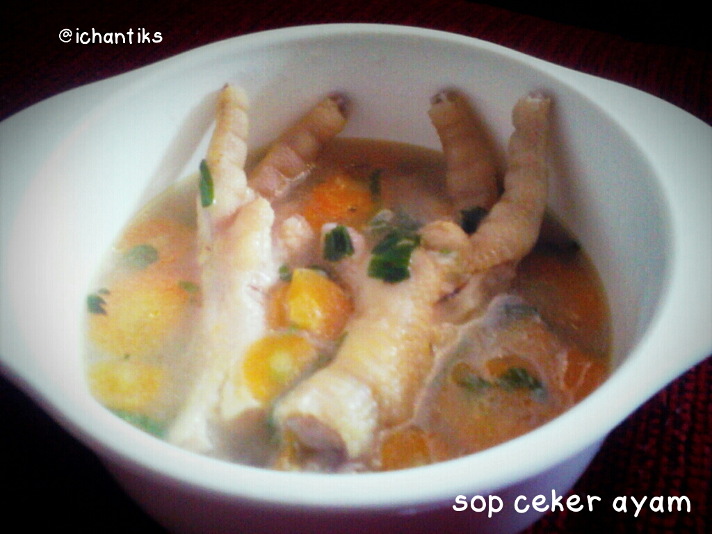  Resep  MPASI Sop  Ceker  Ayam  1y Cerita Mami Kenzie Keana