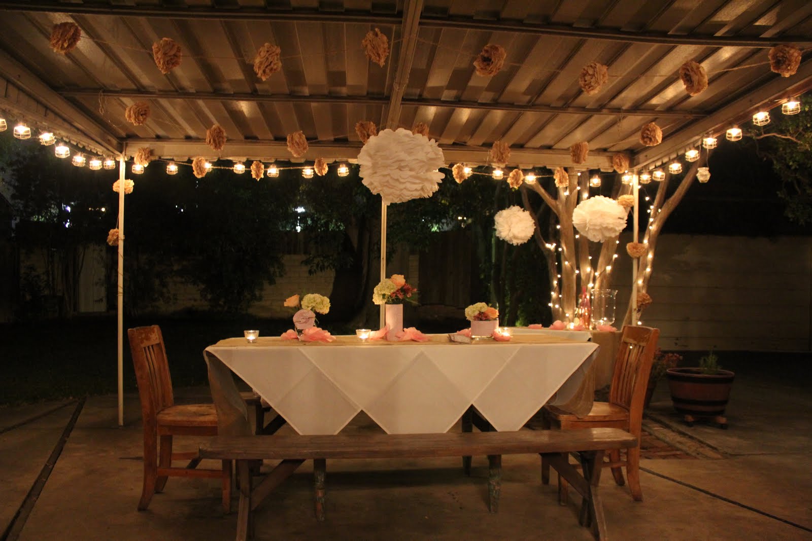  Elegant  Party  Table Decorating  Ideas  Photograph Outdoor Ch