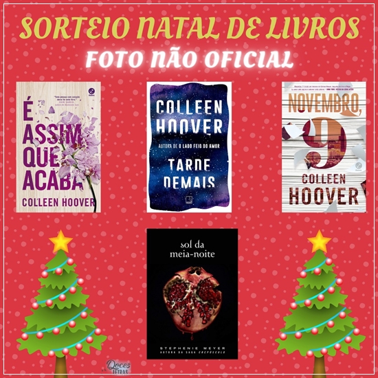 Sorteio Natal De Livros